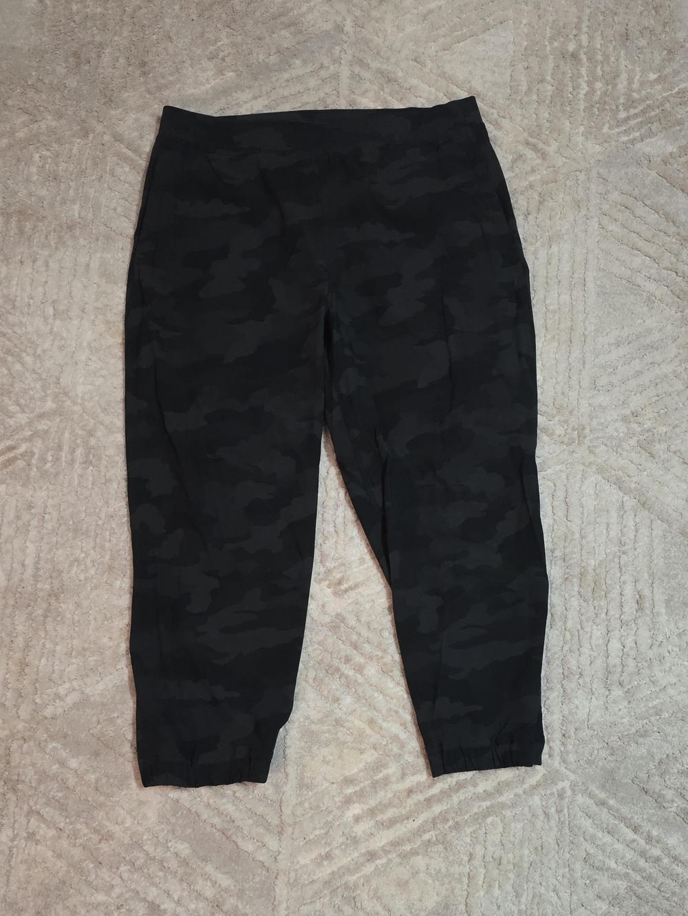 lululemon athletica Black Camouflage Joggers
